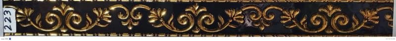 2.5X24 GOLDEN BORDER DI 223 G –  tiles