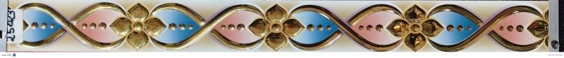 2.5X24 GOLDEN BORDER DI 25023 G –  tiles