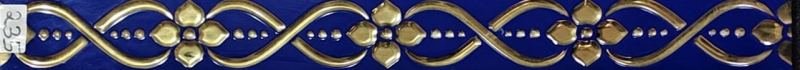 2.5X24 GOLDEN BORDER DI 235 G –  tiles