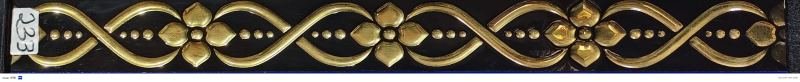 2.5X24 GOLDEN BORDER DI 233 G –  tiles